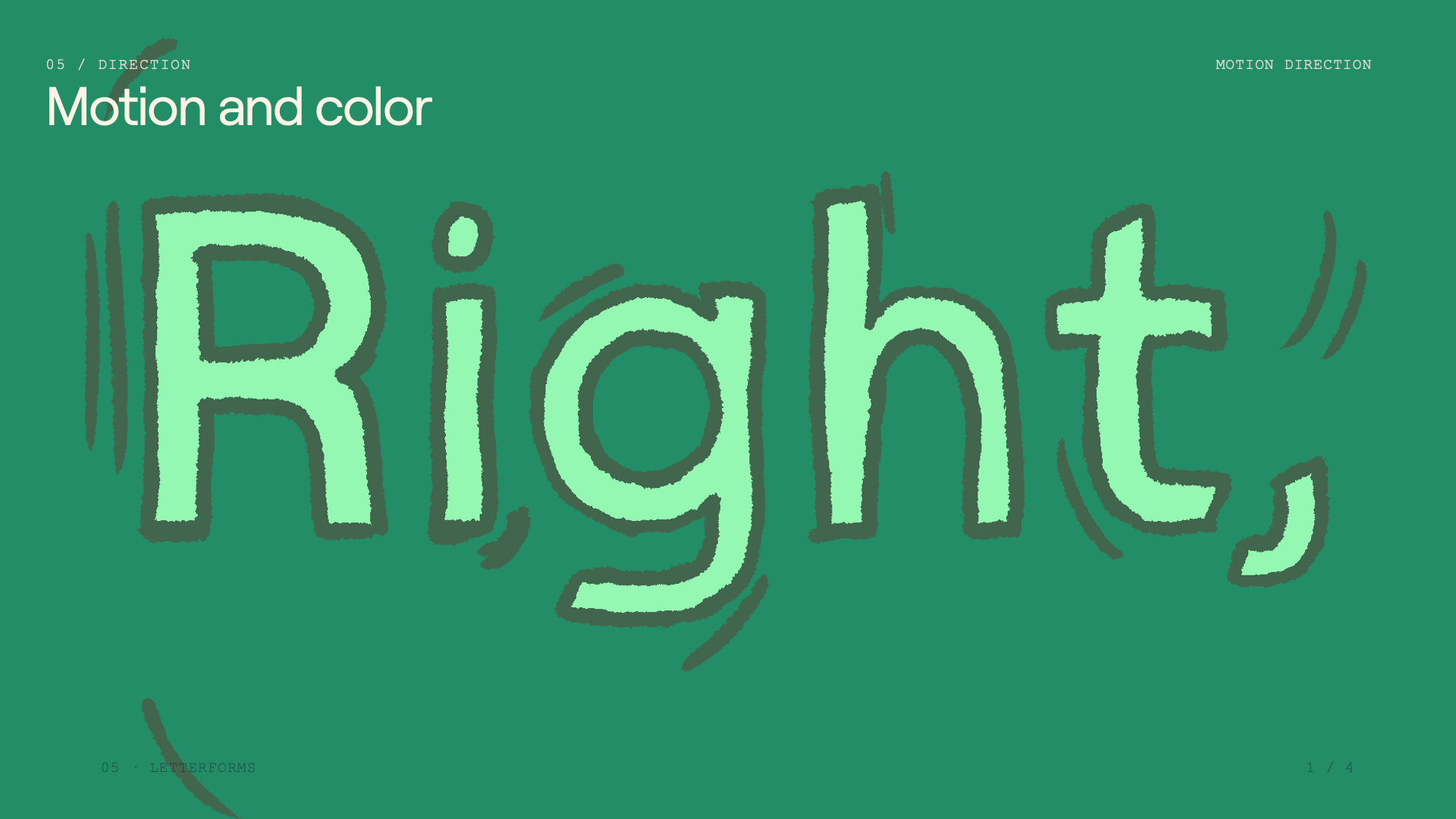 Slide 16. More type animation: jitter