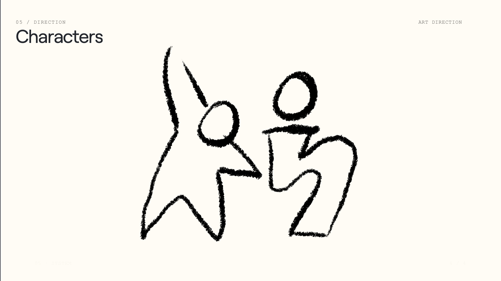 Slide 17. Character designs