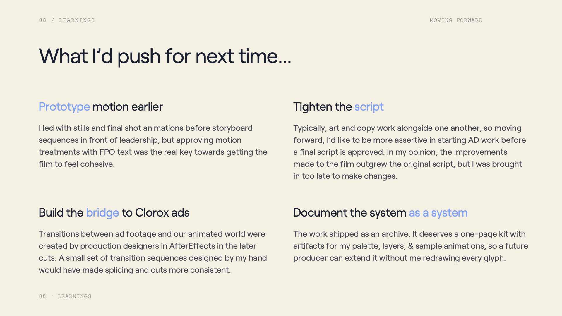 Slide 20. Next steps